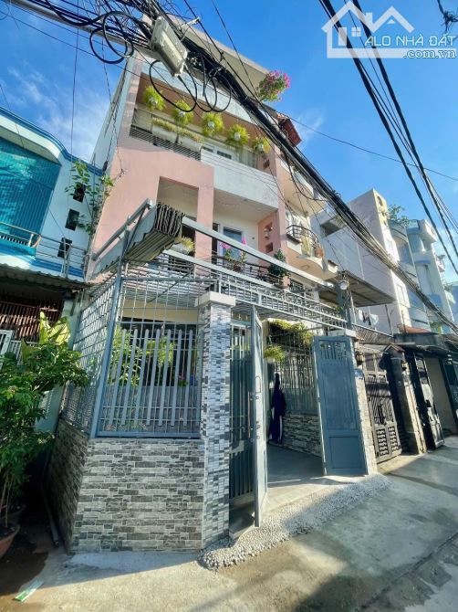 BÁN NHÀ ĐẸP GÒ CẨM ĐỆM, P.10, TÂN BÌNH – HẺM XE HƠI – NHÀ 4 TẦNG – 60m2- CHỈ 9.7 TỶ - 3
