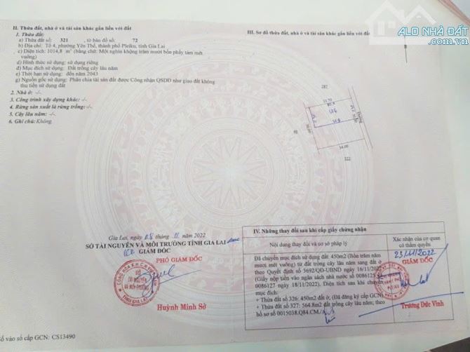 Bán Đất Nguyễn Nhạc P. Yên Thế, TP Pleiku, Gia Lai - 3