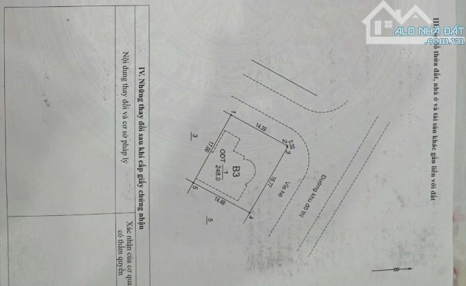 TÂN TÂY ĐÔ - TÂN LẬP ĐAN PHƯỢNG BÁN BIỆT THỰ 248m 3 T - 3