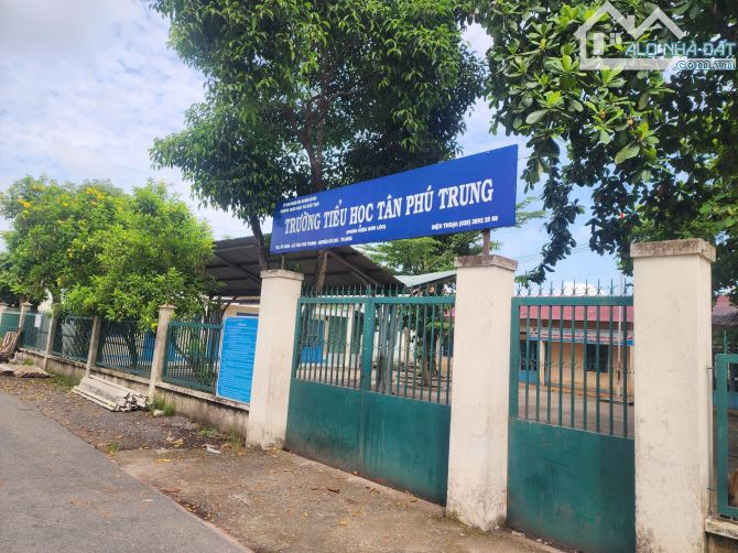 LÔ ĐẤT NGANG 8 DÀI 3 240m2, Tỉnh lộ 2 gần chợ Tân Phú Trung, xây tự do, Sổ riêng,1 tỷ 8. - 4