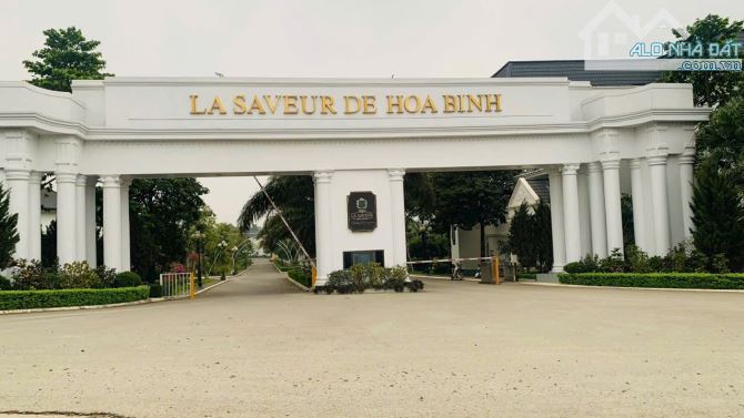CHÍNH CHỦ GỬI BÁN LÔ ĐẤT SIÊU VỊ TRÍ – ĐỐI DIỆN KHU BIỆT THỰ LA SAVEUR HÒA BÌNH DT 585m2 - 4
