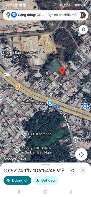 Bán đất mặt tiền Hồ Văn Huê xã Phước Tân Tp Biên Hòa giá 7 tỷ - 5