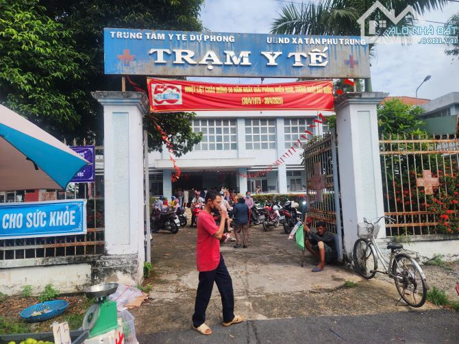 LÔ ĐẤT NGANG 8 DÀI 3 240m2, Tỉnh lộ 2 gần chợ Tân Phú Trung, xây tự do, Sổ riêng,1 tỷ 8. - 5