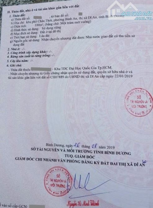 Đất mặt tiền kinh doanh KDC châu thới, phường Bình An, Tp Dĩ An - 7