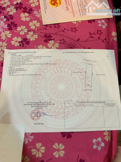🔥 Hàng cần mua gấp!!! - 74m2 Tân Dương, Thủy Nguyên - 2