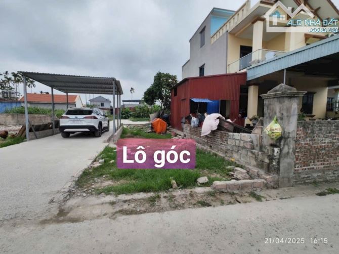 💥 Lô góc ôtô vào tận nơi, đường thông. Tại Hoa Động- Thuỷ Nguyên - Hải Phòng dân cư đông