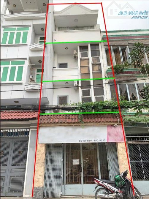 cho thuê nguyên căn đường Sư Vạn Hạnh , Phường 12 , Quận 10