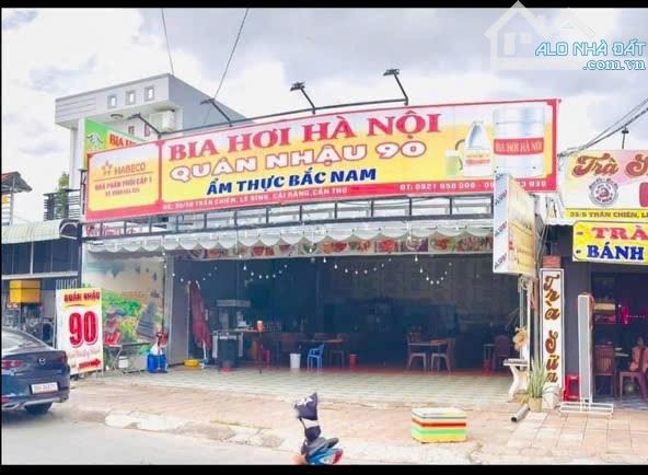 NỀN 218 M2 NGANG 10 MÉT MẶT TIỀN TRẦN CHIÊN 8,7 TỶ GẦN ĐẠI HỌC TÂY ĐÔ, TP CẦN THƠ