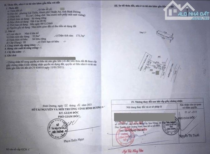 6ty9 TL 61,1m2 nhà hoàn công 2MT 2Lầu đường Lái Thiêu 80, gần Chợ Lái Thiêu - 11