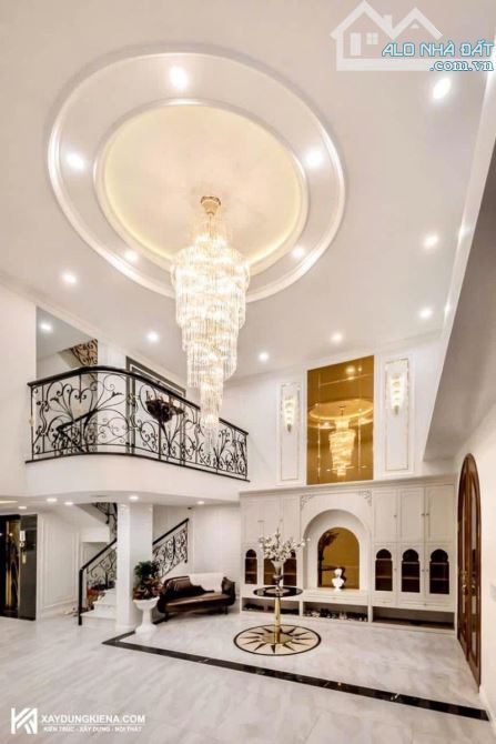 BIỆT THỰ TÂN CỔ ĐIỂN -4 TẦNG -LÊ VĂN LƯƠNG P-HƯỚC KIỂN -NHÀ BÈ DT: 8*18.6M – 21 TỶ - 1
