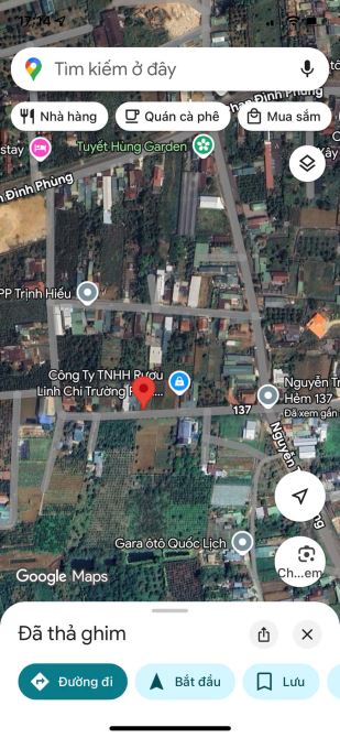 Bán đất 213m2 hẻm 137 Nguyễn Tri Phương, p Lộc tiến Tp Bảo Lộc - 1
