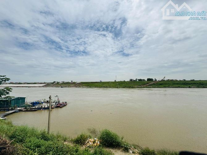 BÁN  LÔ ĐẤT FULL THỔ CƯ, 350M2, MT15M,  23 TỶ  NGỌC THỤY LONG BIÊN, VIEW SÔNG - 1