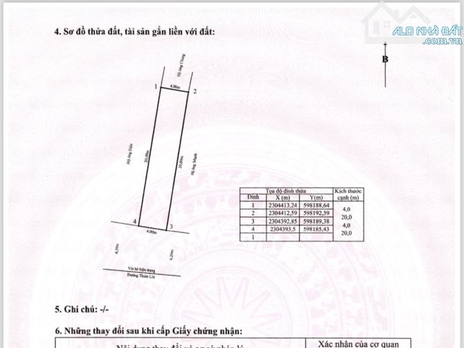 240m2 ngang 8m đất thông 2 mặt đường to Thiên Lôi, Quán Nam - 18,9 tỷ thoả thuận - 1