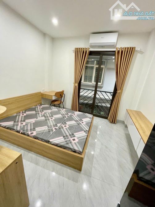Cho Thuê CCMN 302 Đường Láng Đống Đa 20-25m2 Studio 1N1K Ban Công Thang Máy Full Nội Thất - 12