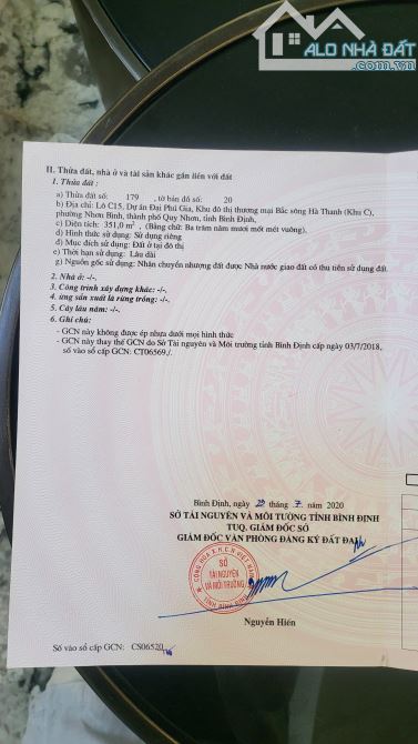 Bán đất khu biệt thự Đại Phú Gia diện tích đa dạng. - 1