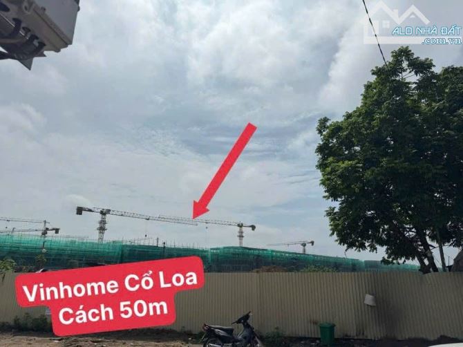 HIẾM THẤY 52m - XÓM VANG CỔ LOA - ĐÔNG ANH - HÀ NỘI - GẦN BÌA LÀNG - Ô TÔ VÀO ĐẤT - - 2