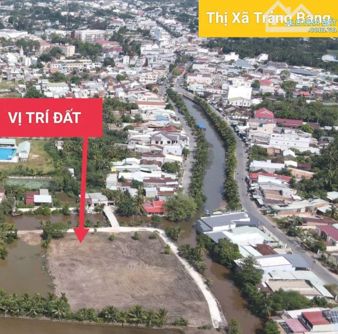 1 lô đất thổ vườn ODT Chợ Trảng Bàng, DT 650m2 (10x65)m có 200 thổ, sổ riêng, giá 1 tỷ 5 - 2