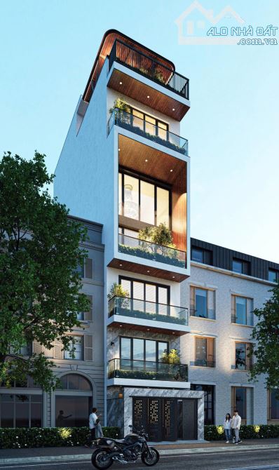 Bán nhà bát khối 72,2m2 xây 7 tầng thang máy gara ôtô, kinh doanh tốt - 2