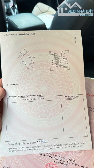Bán 97m đất thôn Hoàng Trạch. Đường 5 thông các ngả. Giáp khu đấu giá vad VD 4 - 3