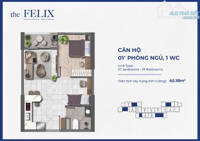 Mở bán đợt 1 dự án The Felix Thuận An giá cực tốt thanh toán chỉ 3.9 triệu/tháng - 3