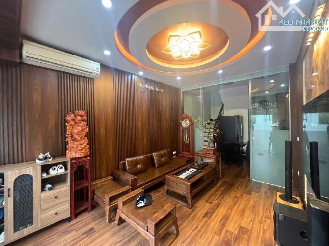 Nhà An Trai 35m2 5 tầng mặt tiền 4m cạnh cấp 1, 2 Vân Canh 50m xe công đỗ tránh 4 tỷ 95 - 3