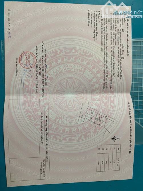 Bán ô đất ngõ 24 Nguyễn Tất Thành, Làng Bầu, Liên Bảo, Vĩnh yên, Vĩnh Phúc - 4