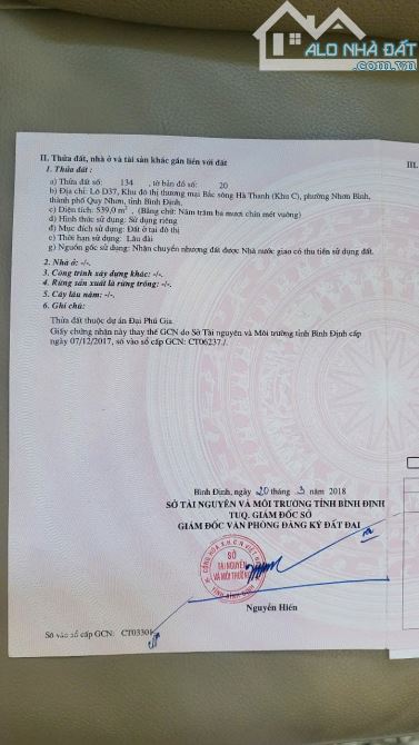 Bán đất khu biệt thự Đại Phú Gia diện tích đa dạng. - 5