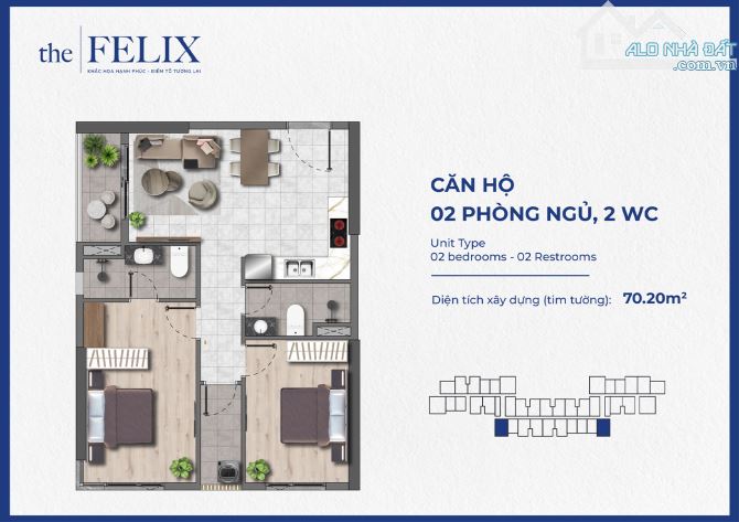Mở bán đợt 1 dự án The Felix Thuận An giá cực tốt thanh toán chỉ 3.9 triệu/tháng - 6