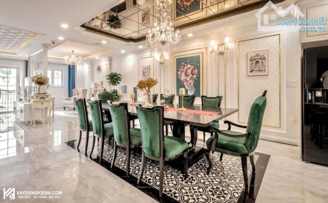 BIỆT THỰ TÂN CỔ ĐIỂN -4 TẦNG -LÊ VĂN LƯƠNG P-HƯỚC KIỂN -NHÀ BÈ DT: 8*18.6M – 21 TỶ - 7
