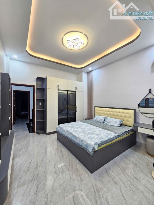 Bán nhà mới 1T2L 4x15m hoàn công, đường D2 KDC Phú Hồng Đạt p.Bình Chuẩn, full nội thất - 9