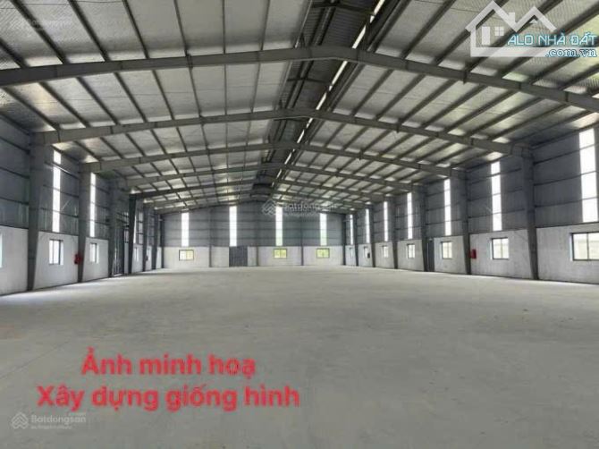 Cho thuê kho xưởng bãi 2.000m² kho xây dựng 1.500m² có PCCC, mặt tiền đường Quốc Lộ 1A