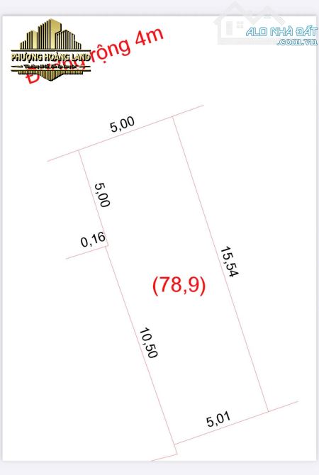BÁN ĐẤT MỸ HẠ – PHƯỜNG HƯNG LỘC – TP VINH 78,9m2 Tây Bắc đường 4m