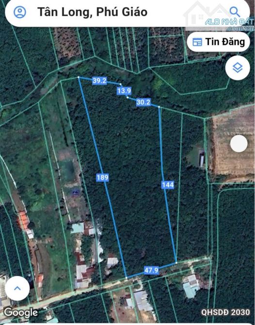 BÁN ĐẤT THỔ CƯ MT ĐƯỜNG THUẬN TIỆN LÀM KHO XƯỞNG NHÀ VƯỜN GIÁ RẺ - 1