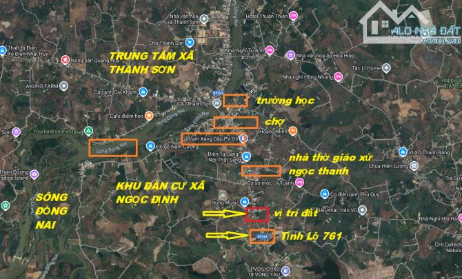 BÁN MẶT TIỀN TỈNH LỘ 761 KHU DÂN CƯ ĐÔNG KINH DOANH BUÔN BÁN 200M2(5MX40M) CHỈ 999 TRIỆU - 1