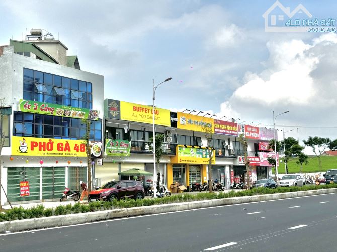 Mặt phố Hồng Tiến kéo dài, Lô đất Hoa Hậu xây Building, Vỉa hè đường 40m, Dt 320m2 MT 17m - 1