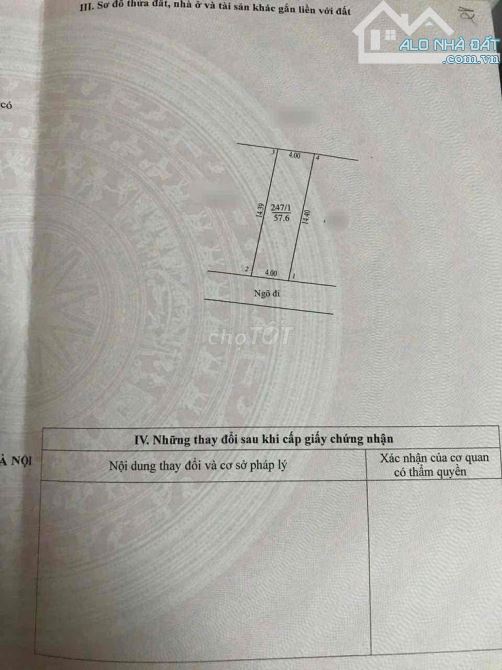 Bán đất Kim Chung, 58m, oto lùi vào đất, giá đầu tư. - 1