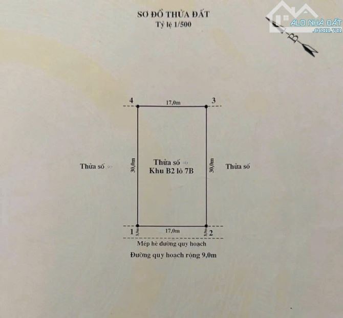 Chào Bán Lô Đất Biệt Thự 510m2 Tuyến 2 Lê Hồng Phong, Hải Phòng (Gần Phượng Chi) - 1
