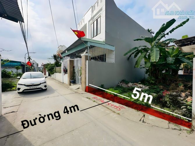 Lô đất 65m ngõ 4m ô tô ra vào thôn Đào Yêu An Dương - 2