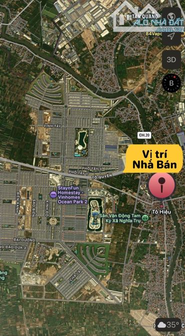 BÁN NHÀ NGHĨA TRỤ VĂN GIANG-Ô TÔ ĐỖ CỬA-3 PHÚT RA VIN OCEANPARK2-3-DT 68m2-3,95 tỷ - 2