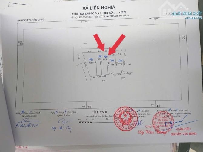 Bán 69m đất Quán Trạch. Giá Chỉ 33tr/m. Cực tốt. Cách trục apphan 70m. Oto vào tân đất - 2