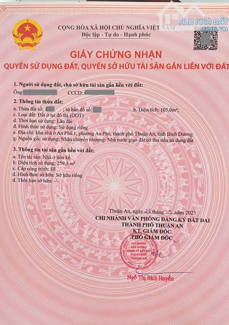 Bán nhà mới 1T2L 5x21m hoàn công, đường N3 KDC An Phú 1 p.An Phú, full nội thất - 2
