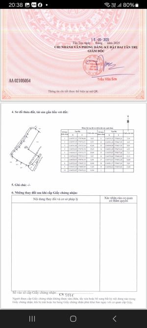 5×21 thổ Bình Lãng_Tân trụ 395 triệu Đường 5m ôtô nền cao đông nghẹt dân cư - 2