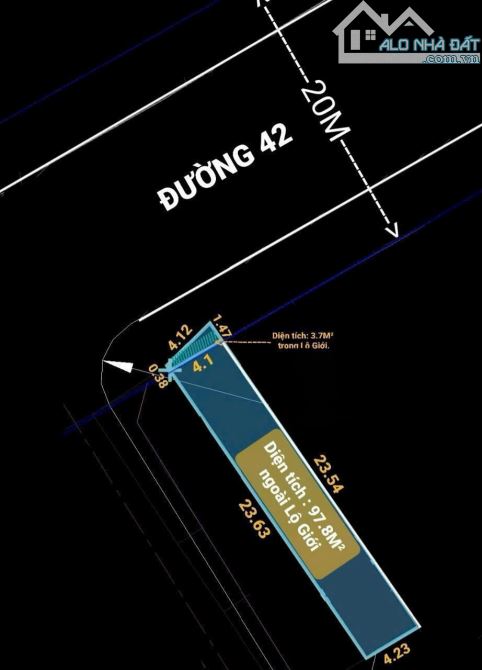 Bán đất mặt tiền đường 42 Bình Trưng Đông Quận 2 giá 11 tỷ - 3