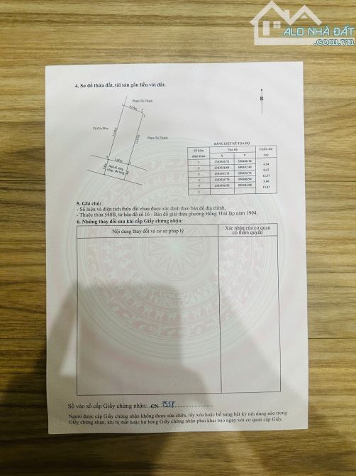 Lô đất 65m ngõ 4m ô tô ra vào thôn Đào Yêu An Dương - 3