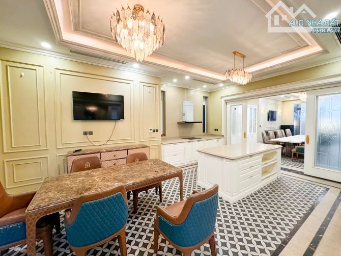 Cho thuê Biệt thự phố Thọ tháp, kdt cầu giấy 250m2x5T Full đẹp ở làm văn phòng - 3