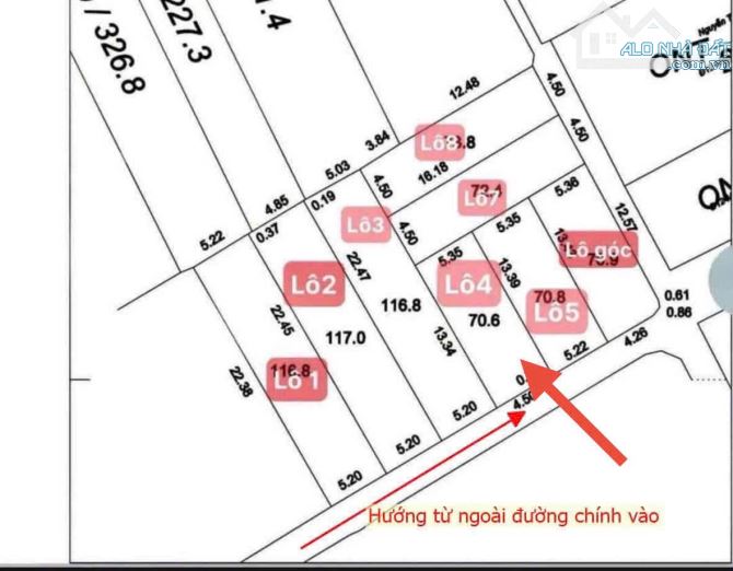 Chị Gái cần riền bán gấp 70,6m tại thôn Mạn Xuyên, Tứ Dân. Giá chỉ 1ty550. Giáp Sân golf…. - 3