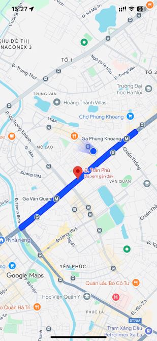 BÁN NHÀ TRẦN PHÚ HÀ ĐÔNG LÔ GÓC - KINH DOANH , MẶT TIỀN 6.3M - 5