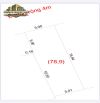 BÁN ĐẤT MỸ HẠ – PHƯỜNG HƯNG LỘC – TP VINH 78,9m2 Tây Bắc đường 4m
