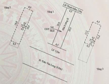 NHÀ MT 4,5 MÉT GIÁ 5,6 TỶ ĐƯỜNG SỐ 2 ( TRẦN VĂN LONG) KDC THỚI NHỰT, Q NINH KIỀU, TP CT