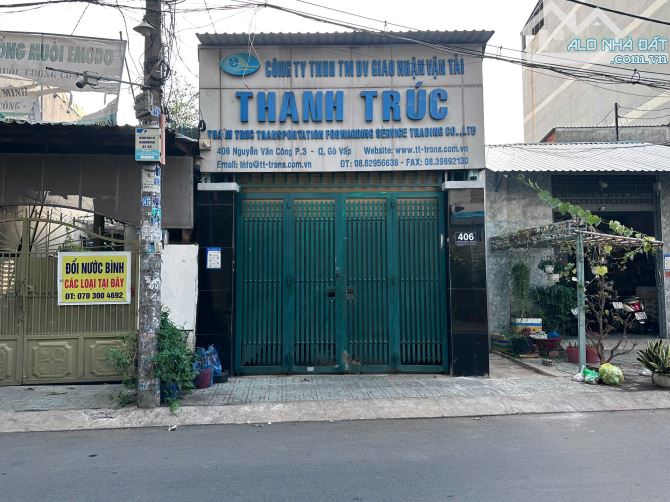 Bán MT Nguyễn Văn Công P6 GV. DT: 4X20m2. Hiện Trạng C4. GIÁ CHỈ 11.2 TỶ TL.